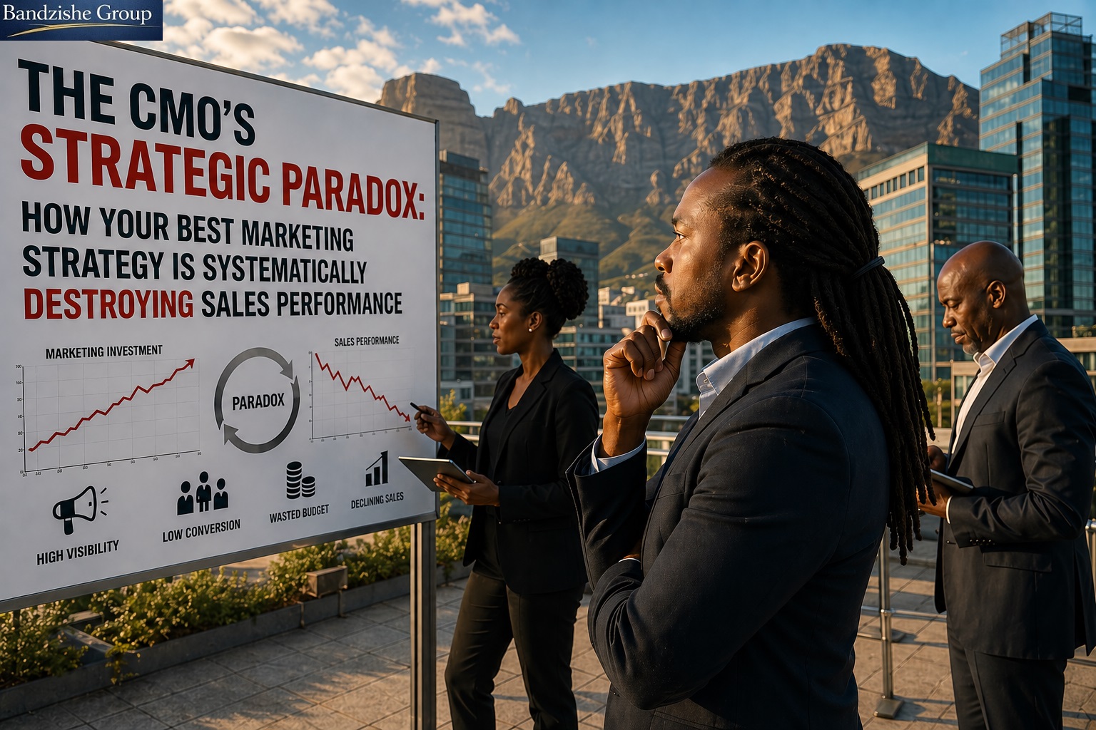 The CMO’s Strategic Paradox_Image1 by Bandile Ndzishe of Bandzishe Group