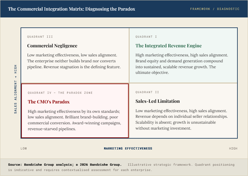 The Commercial Integration Matrix Diagnosing the Paradox_by Bandile Ndzishe of Bandzishe Group